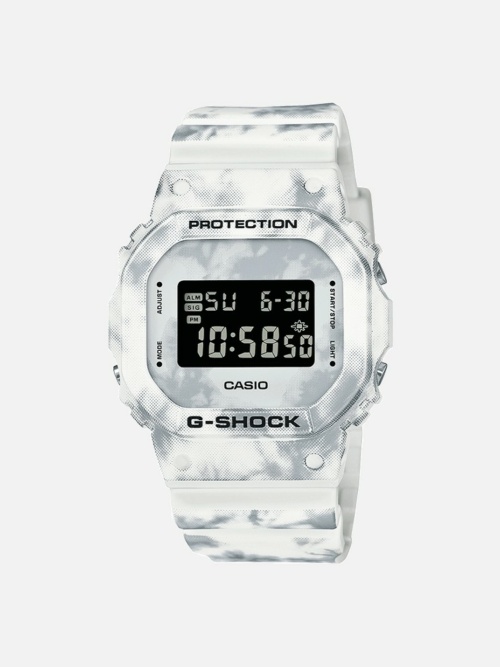 G-Shock DW5600GC-7 White resin digital watch