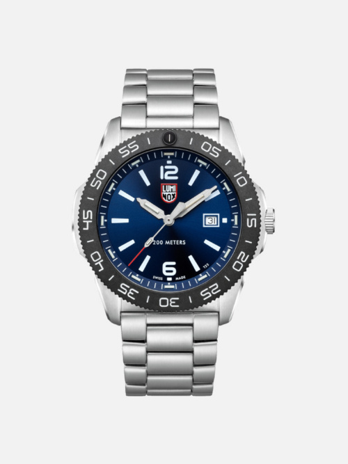 LUM 3120 SERIES PACIFIC DIVER BLUE DIAL SS BRACELET